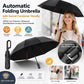🌧️ StormShield™ – dwustronny parasol automatyczny – konstrukcja odporna na wiatr, wzmocniona rama i elementy odblaskowe 🛡️✨