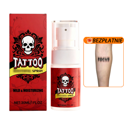 Nawilżający spray do pielęgnacji tatuażu