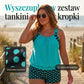👙 Damski dwuczęściowy kostium kąpielowy w grochy