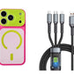Magnetyczne etui na telefon w kontrastowych kolorach