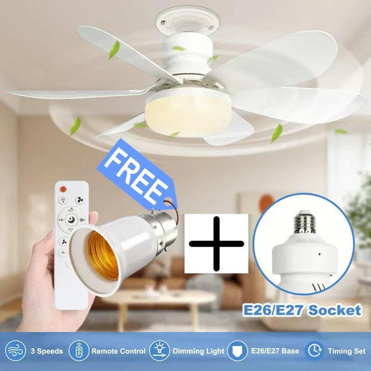 Lampa sufitowa LED z wentylatorem 40 W