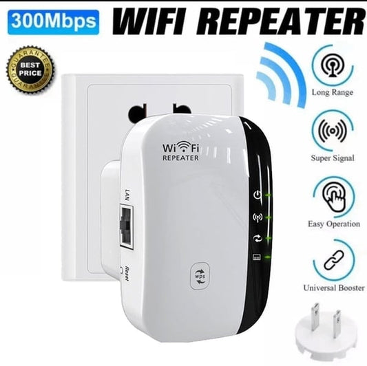 🏠 OGRANICZONA CZASOWO ZNIŻKA 50%! ✨ Wzmacniacz sygnału Wi-Fi – duży zasięg, działa przez ściany ✨