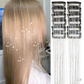 🏆Flash 49%⚡ 50K+ SOLD! Almost Gone -✨Clip-in Tinsel Hair Extensions（A set of 12 pieces）