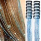 🏆Flash 49%⚡ 50K+ SOLD! Almost Gone -✨Clip-in Tinsel Hair Extensions（A set of 12 pieces）