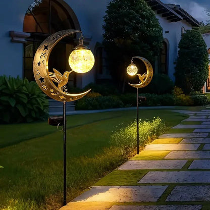 Słoneczna lampka ogrodowa „Solar Fairy Moon”