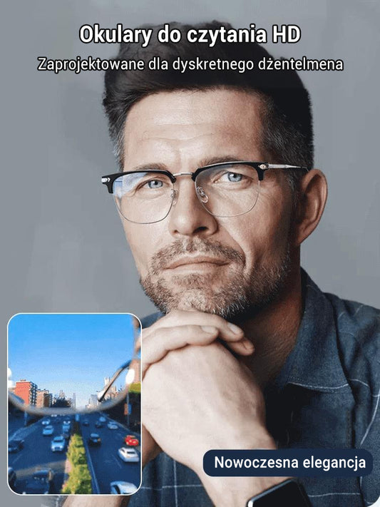 🎁 Ograniczony czas – 50% zniżki! ⏰ Ultraleichte okulary z filtrem światła niebieskiego dla osób z dalekowzrocznością starczą 👓💙✨