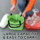 🛍️✨ Torba na zakupy z możliwością przekształcenia – chowane kółka, nośność 20 kg, możliwość powiększenia za pomocą zamka błyskawicznego!