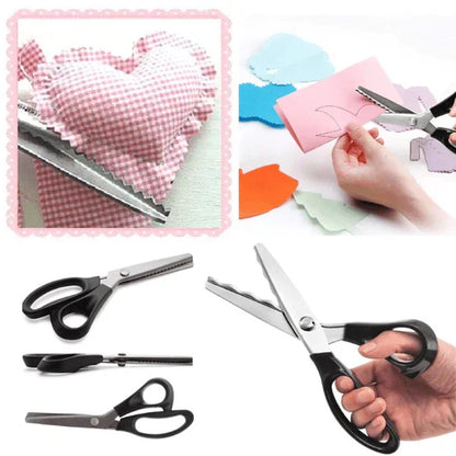 ✂️ Nożyczki krawieckie do tkanin i koronek – precyzyjne cięcie bez strzępienia! 🧵✨