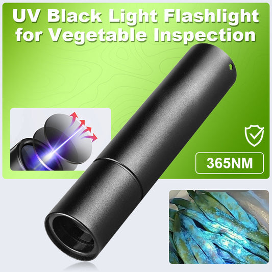 🔦🥦👁️‍🗨️Latarka UV z czarnym światłem do kontroli warzyw🌈