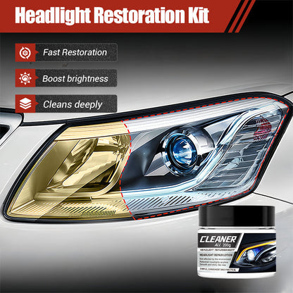 🚗 Zestaw do renowacji reflektorów – 50% ZNIŻKI! KUP 1 → 1 GRATIS! OFERTA LIMITOWANA!💡✨Usuwa żółknięcie i zmętnienie, przywraca przejrzystość i blask reflektorów. poprawia widoczność i bezpieczeństwo na drodze. Oszczędź wymianę całych lamp! 🛡️
