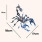 Zestaw metalowych puzzli 3D Skorpion – mechaniczny model do samodzielnego montażu