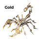 Zestaw metalowych puzzli 3D Skorpion – mechaniczny model do samodzielnego montażu