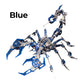 Zestaw metalowych puzzli 3D Skorpion – mechaniczny model do samodzielnego montażu