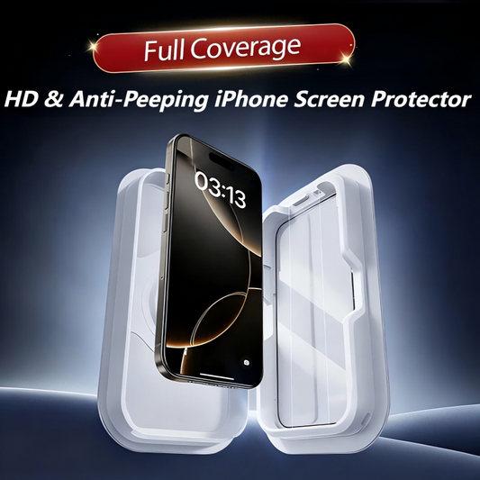 Pełnoekranowe szkło ochronne HD z filtrem prywatności do iPhone’a