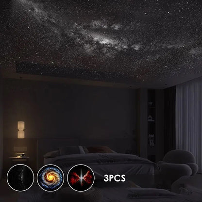 🔥 50% RABATU 🌌 Projektor gwiaździstego nieba i lampka nocna 2 w 1 ✨ Zamień pokój w magiczne gwiaździste niebo i stwórz spokojną atmosferę wieczoru 🛌
