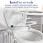 🚽Nieelektryczny podwójny dysza do czyszczenia sedesów Samoczyszcząca toaleta sanitarna💦