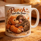 Kubek ceramiczny z uroczą małpką „Punch and His Bear”