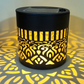 ☀️ Solarna lampa mandala do ogrodu i na taras – 2 w 1: lampa podłogowa i ścienna – Ozdobna dekoracja świetlna w stylu vintage – Odporna na rdzę i trwała ✨🪴🏡