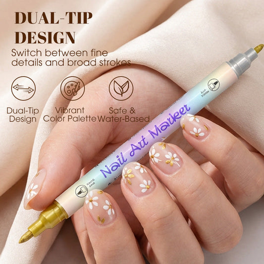 🎨 Piszaki do zdobienia paznokci dostępne w zestawie – prosty manicure i pedicure do samodzielnego wykonania w domu