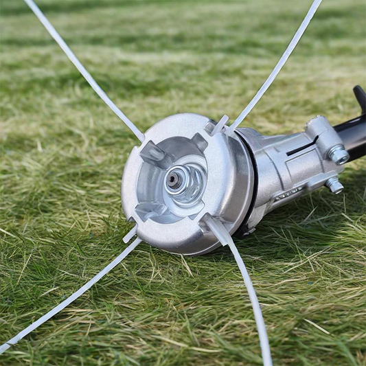 ⚙️ 50% ZNIŻKI TERAZ! 🌿 Aluminiowa głowica przycinarki – cięcie 4-liniowe i uniwersalne dopasowanie – wytrzymała i łatwa wymiana linek 🏡