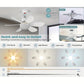 Lampa sufitowa LED z wentylatorem 40 W