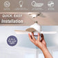 Lampa sufitowa LED z wentylatorem 40 W