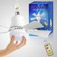 Lampa sufitowa LED z wentylatorem 40 W