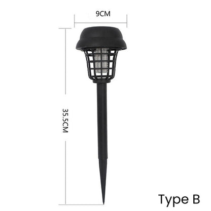 ✨Letnia promocja – ograniczona dostępność i czas trwania – 50% zniżki✨🚫🦟Lampa przeciwmuchowa Solar Mosquito Zapper z wbijanym uchwytem
