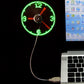 ⏱️Zegar LED z wentylatorem USB -⚡Chłodno i wygodnie