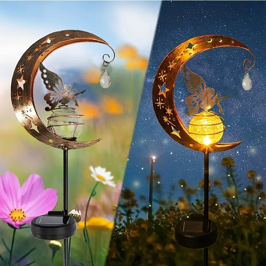 Słoneczna lampka ogrodowa „Solar Fairy Moon”