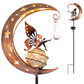 Słoneczna lampka ogrodowa „Solar Fairy Moon”