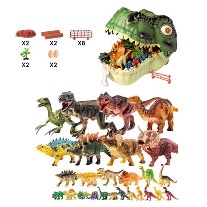 🦖 Edukacyjny i rozrywkowy zestaw z dinozaurami
