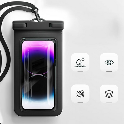 Uniwersalna wodoodporna kieszonka na telefon,W 100% wodoszczelne, szczelne zamknięcie,