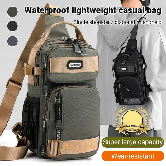 Torba na ramię z tkaniny oxford z regulowanym paskiem — lekka, wytrzymała i wszechstronna. 🌟👜