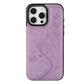 Eleganckie kwiatowe etui na telefon z uchwytem na karty