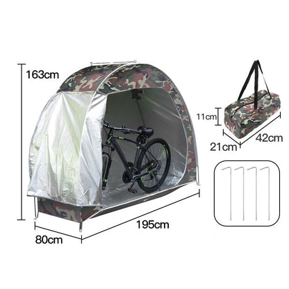 ⏳Oferta ograniczona czasowo: 50% taniej⏰ Wielofunkcyjny, przenośny schowek zewnętrzny na rowery⛺