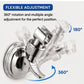 Drill-Free Shower Head Holder