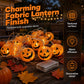 Lampki choinkowe z dyniami na Halloween