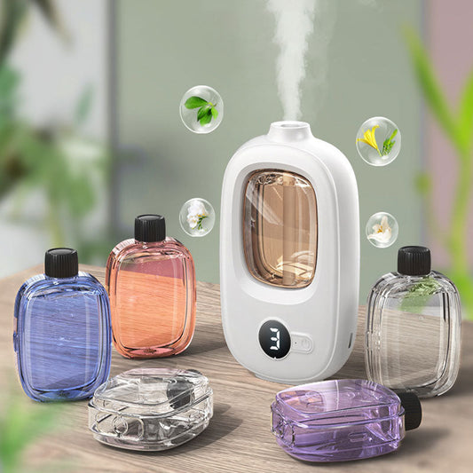 🌿 Automatyczny dyfuzor do aromaterapii – 4-stopniowy rozpylacz zapachowy z timerem, zasilany przez USB