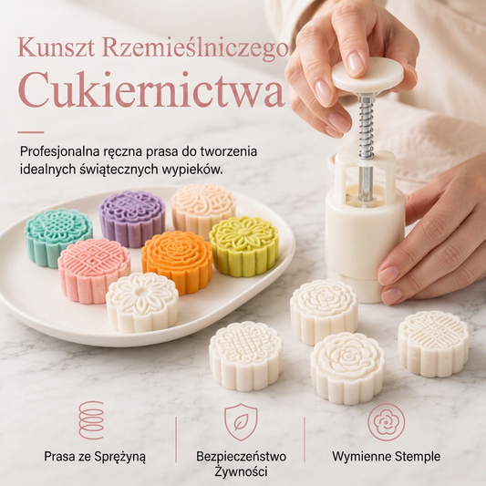 Zestaw ręcznych foremek do ciast księżycowych