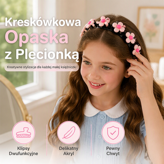 ✨Kup 1 i otrzymaj 1 gratis🎀Urocza pleciona spinka do włosów dla dzieci