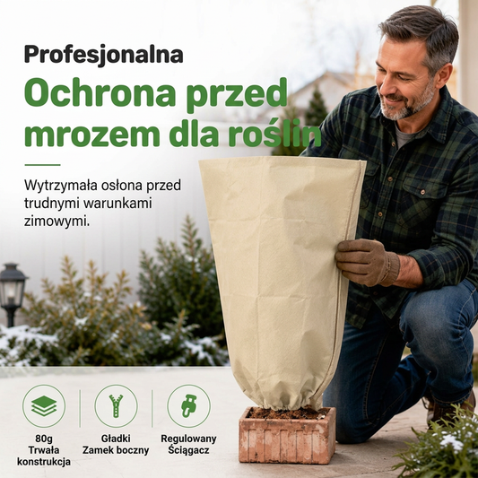 ❄️ Osłona na rośliny przed mrozem | Zimowa ochrona ogrodu