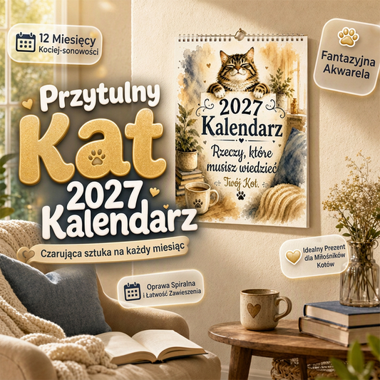 Kalendarz ścienny 2027 A Cats Life