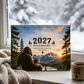 Zabawny kalendarz ścienny na rok 2027 Funny Woodland