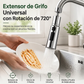 🚰 50% dto. Boquilla giratoria universal para grifo – rota 360°, fácil instalación, sin salpicaduras. Ideal para lavar frutas y platos! 💧✨