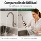 🚰 50% dto. Boquilla giratoria universal para grifo – rota 360°, fácil instalación, sin salpicaduras. Ideal para lavar frutas y platos! 💧✨
