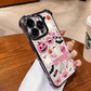 Straszne etui na telefon z dyniowym duchem na Halloween