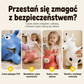 Urocza żyrafa do skakania dla dzieci