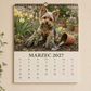 Kalendarz ścienny na rok 2027 – Yorkshire Terrier