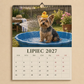 Kalendarz ścienny na rok 2027 – Yorkshire Terrier